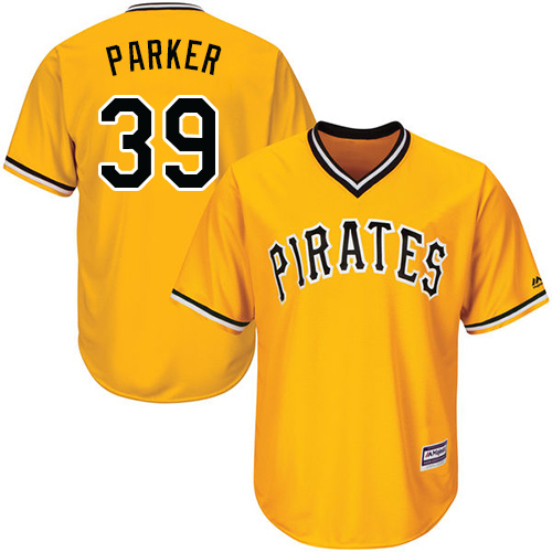 Pirates #39 Dave Parker Gold Cool Base Stitched Youth MLB Jersey - Click Image to Close